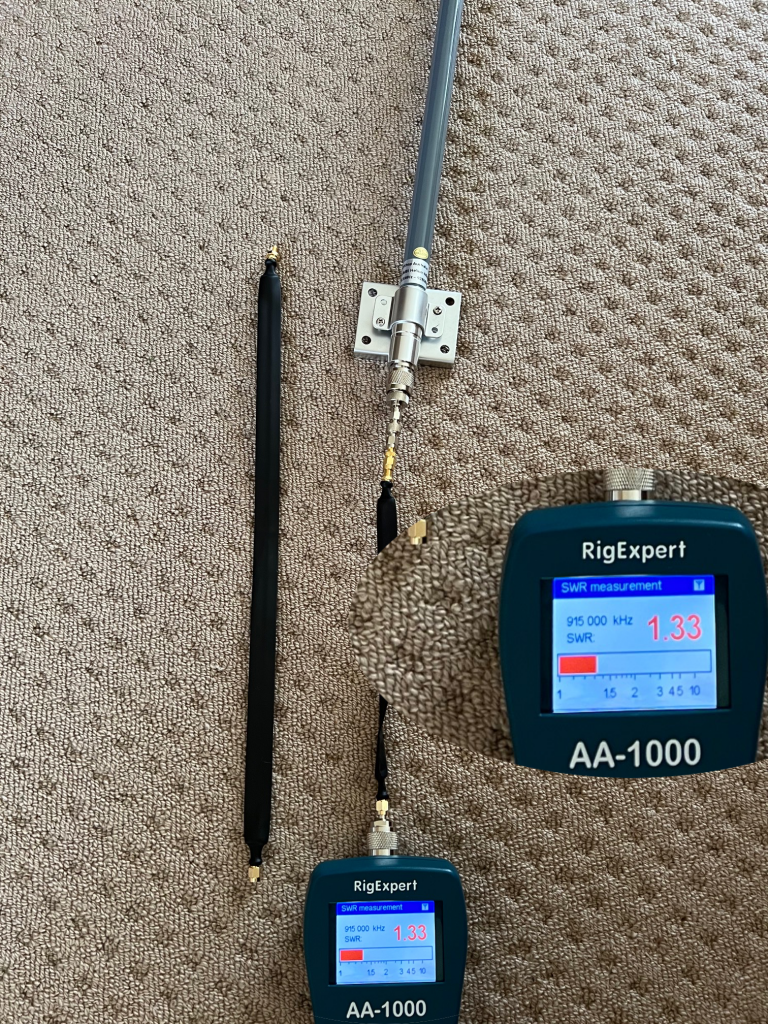 RFShop 6Db Antenna with SHORT 240mm window pass-through cable